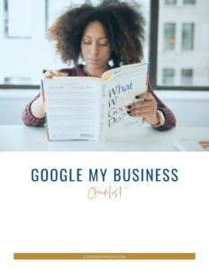 google my business checklist